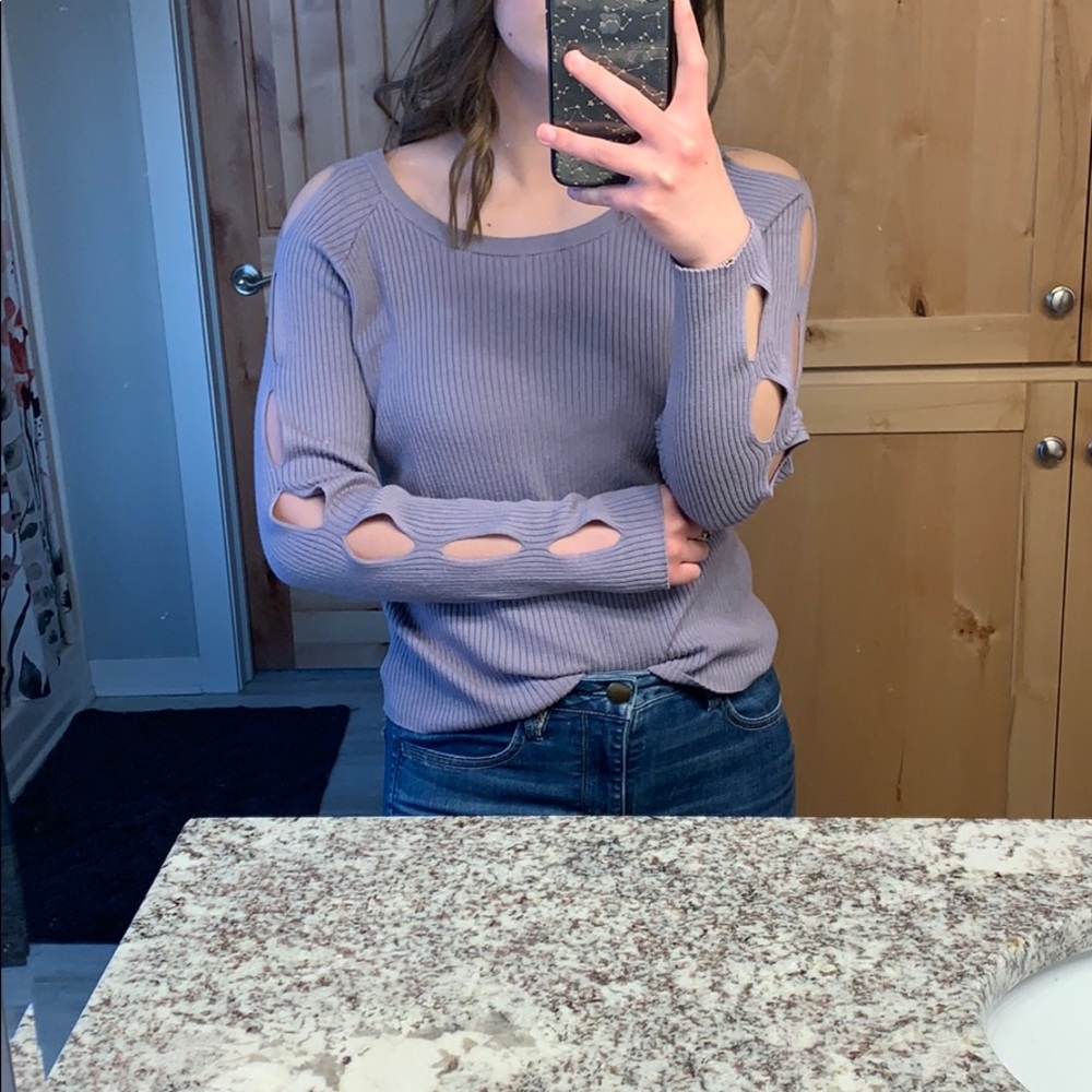 H&M DIVIDED long sleeve top size L